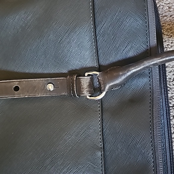 Tumi Villa Ravema Grey/Brown 15" Laptop Case Briefcase - Picture 11 of 16